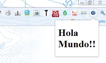 Mi primera extensión en Google Chrome